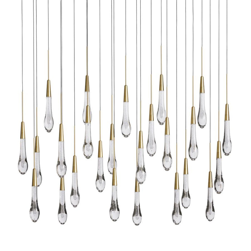 Raindrop Linear Chandelier