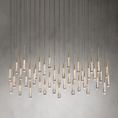 Raindrop Linear Chandelier