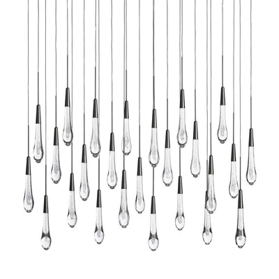 Raindrop Linear Chandelier