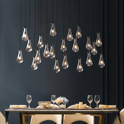 Raindrop Rectangle Chandelier