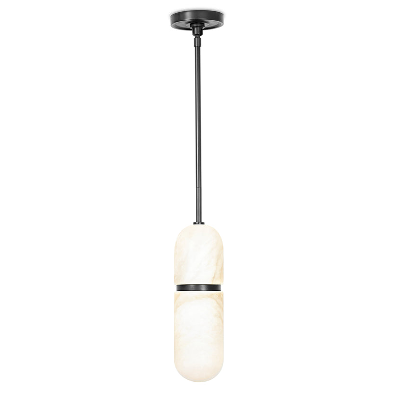 Alabaster Salon Pendant Light (Rod)