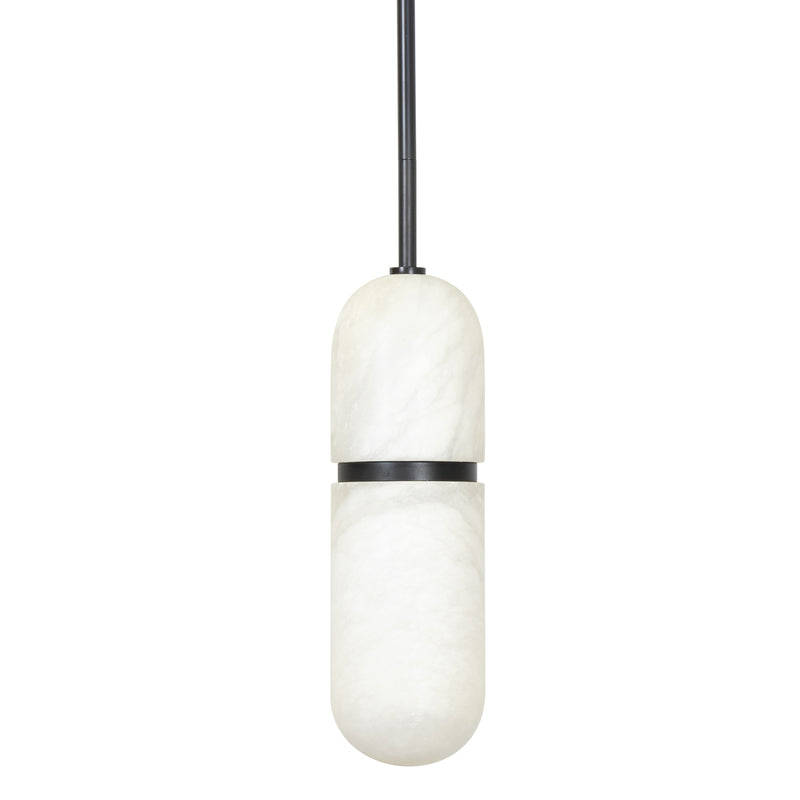 Alabaster Salon Pendant Light (Rod)