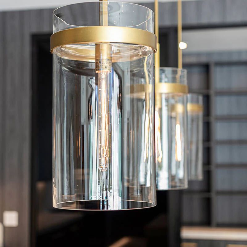 Simplicity Series Blown Glass Pendant light