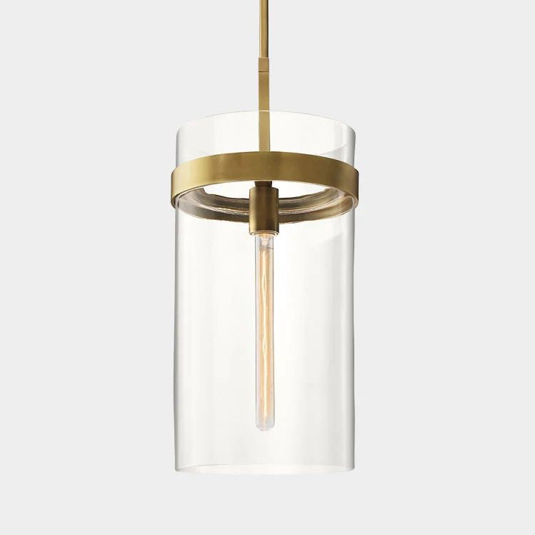 Simplicity Series Blown Glass Pendant light