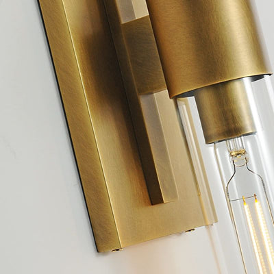 Simplicity Series Blown Glass Wall Sconce