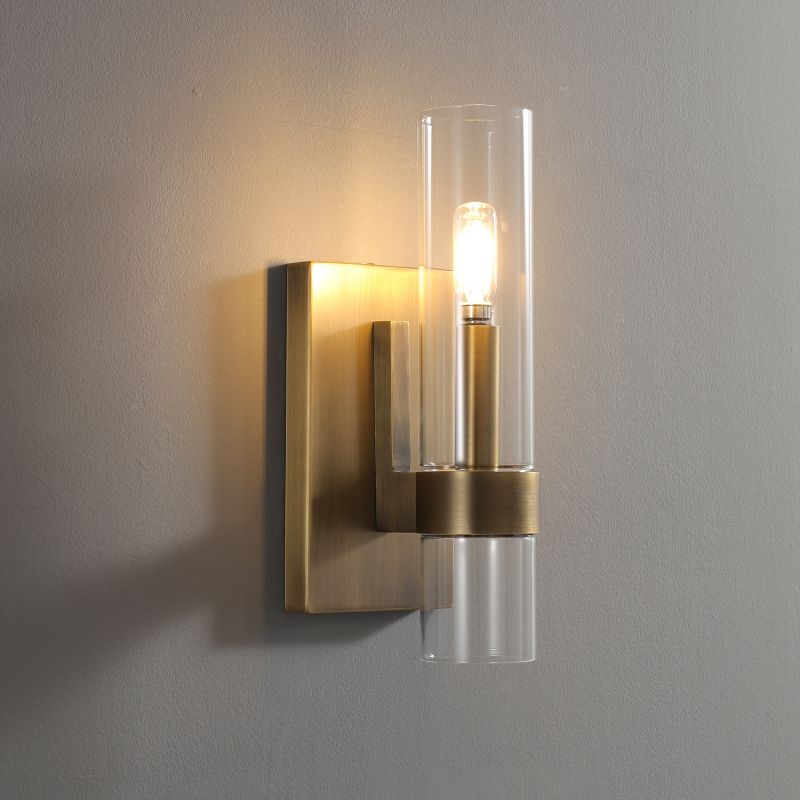 Simplicity Series Blown Glass Wall Sconce