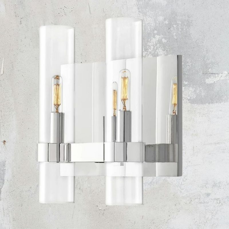 Simplicity Series Blown Glass Wall Sconce