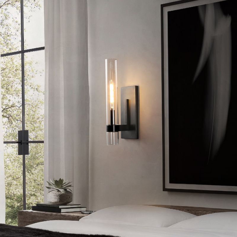 Simplicity Series Blown Glass Wall Sconce