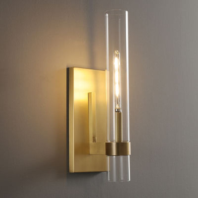 Simplicity Series Blown Glass Wall Sconce