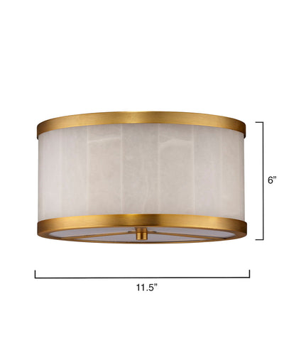 Alabaster  Flush Mount Ceiling Light