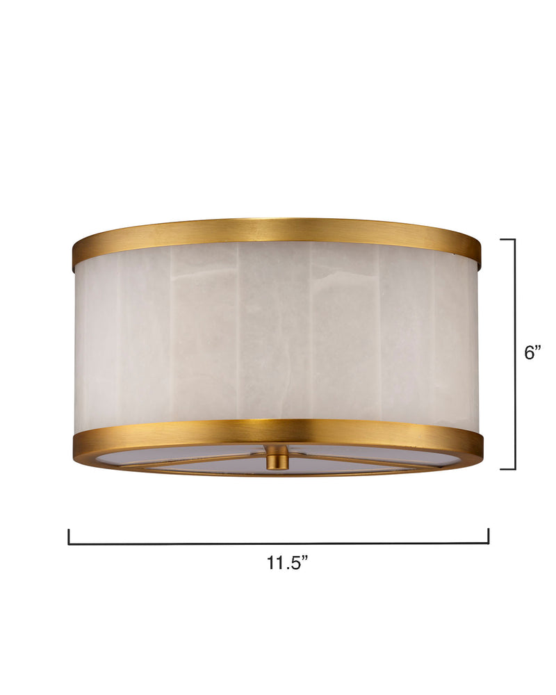 Alabaster  Flush Mount Ceiling Light