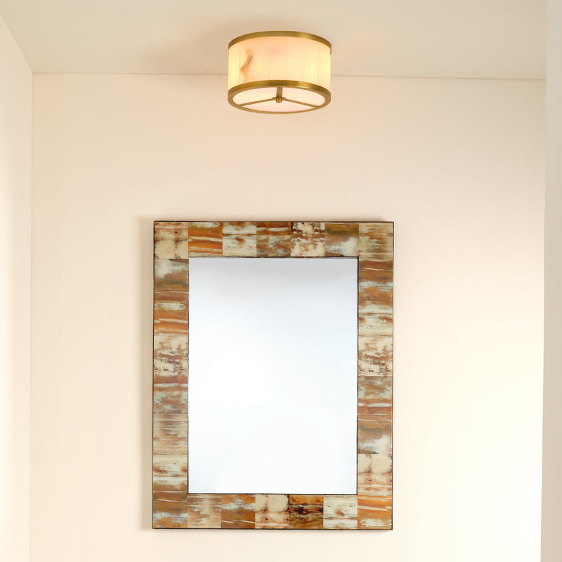 Alabaster  Flush Mount Ceiling Light