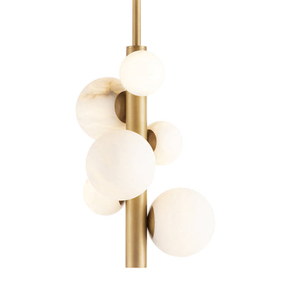 Alabaster  Styx  Vertical Pendant Light