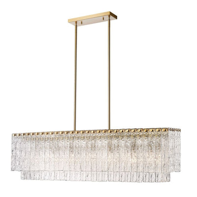 Aimee Linear Glass Chandelier