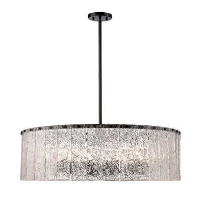 Aimee Round Glass Chandelier