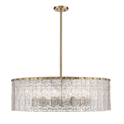 Aimee Round Glass Chandelier