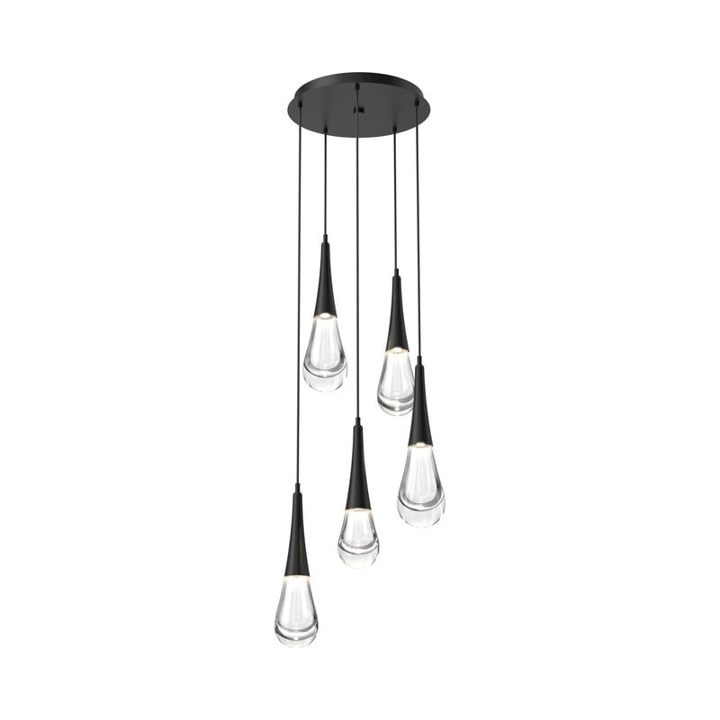 Water Drop Round LED Chandelier