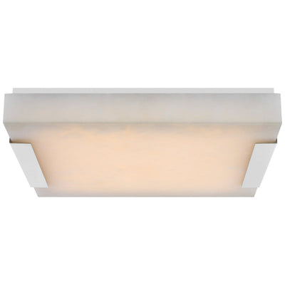 Alabaster Kelly  Square Flush Mount Wall Sconce Lamp 3"H