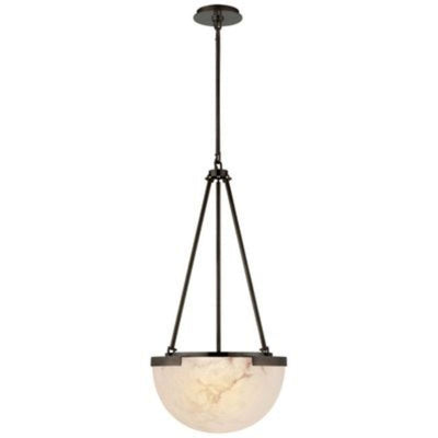 Alabaster Kelly Hemisphere Pendant Lamp