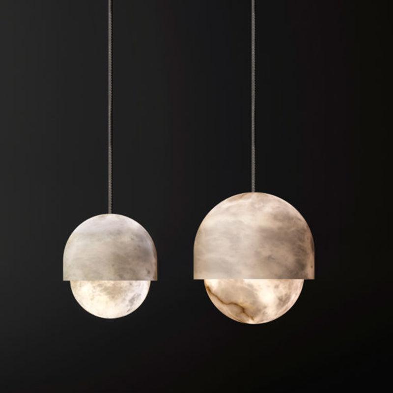 Alabaster Art Small Pendant Light