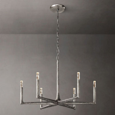 Vintage Forged Chandelier