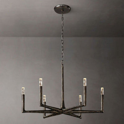 Vintage Forged Chandelier