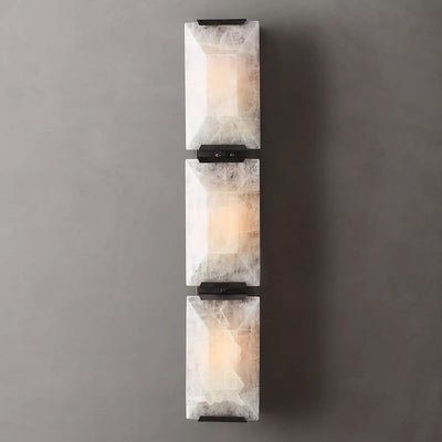 Hewson Calcite Triple Sconce