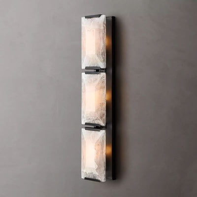 Hewson Calcite Triple Sconce