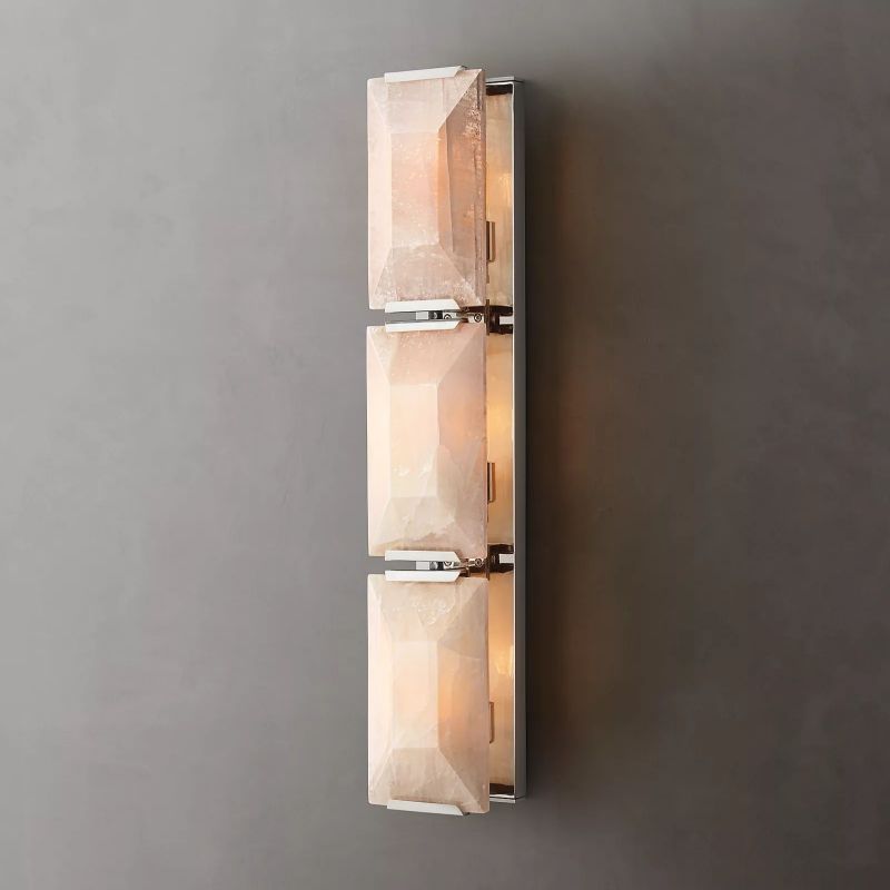 Hewson Calcite Triple Sconce