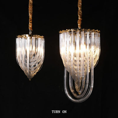 Cathy Ring Glass Chandelier