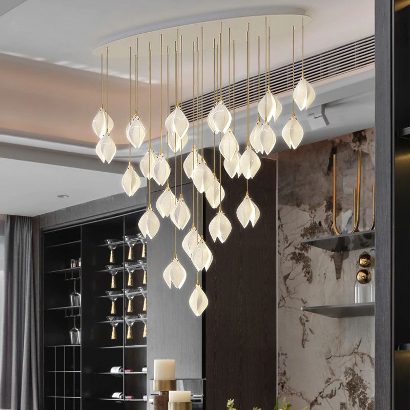 Bloom Ceramic Chandelier