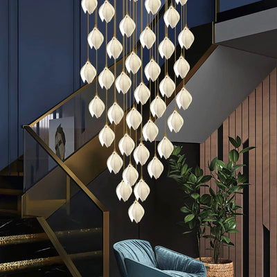 Bloom Ceramic Chandelier