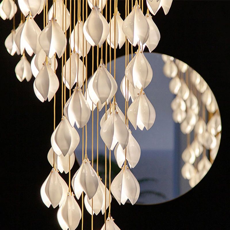 Bloom Ceramic Chandelier