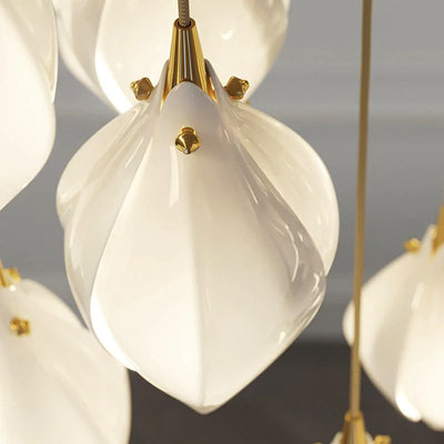 Ceramic Bloom Chandelier