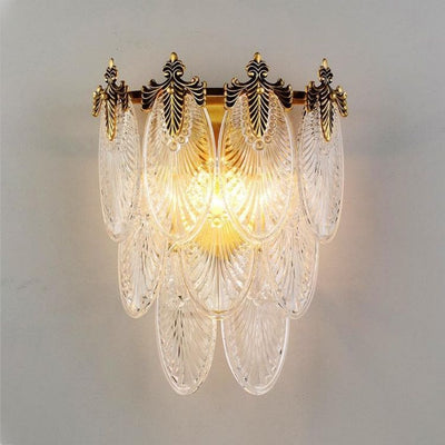 Classic Retro Luxury Art Crystal Wall Lamps