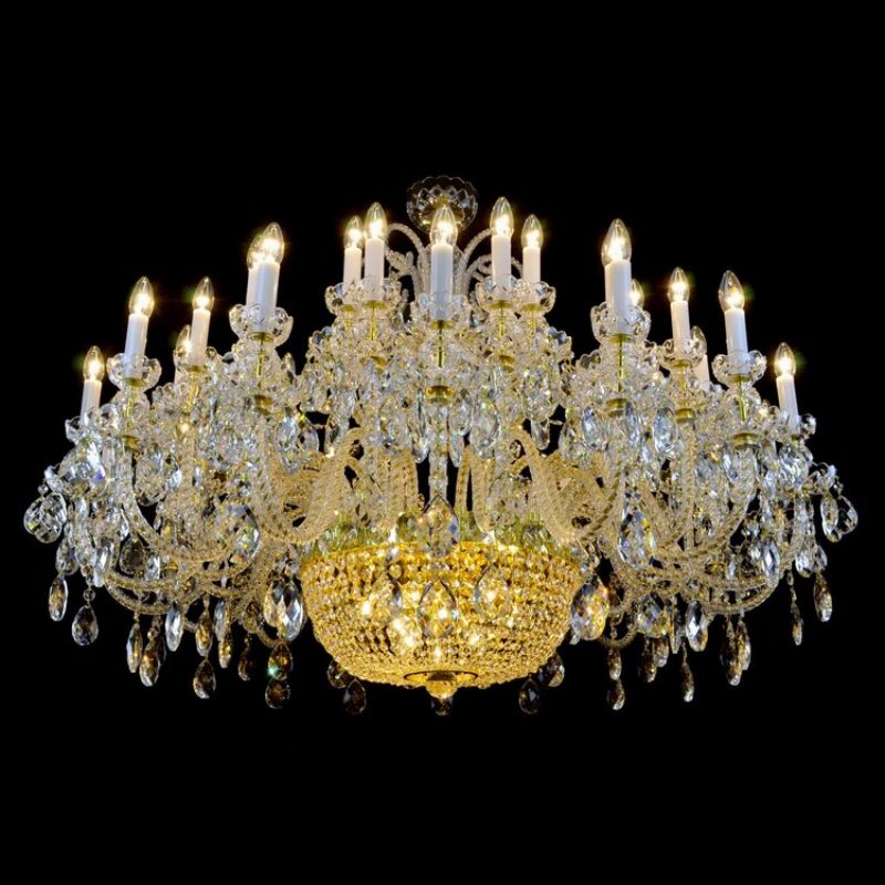 Antique Reign 49 Lights Crystal Chandelier