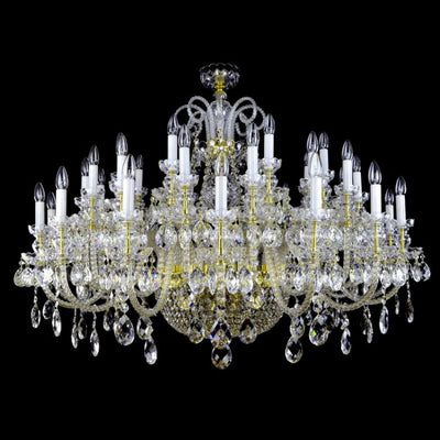 Antique Reign 49 Lights Crystal Chandelier