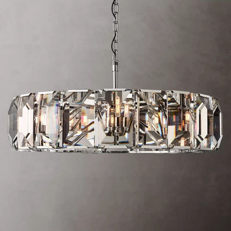 Hewson Crystal Round Chandelier 43“