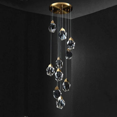 Nicole Crystal Staircase Chandelier