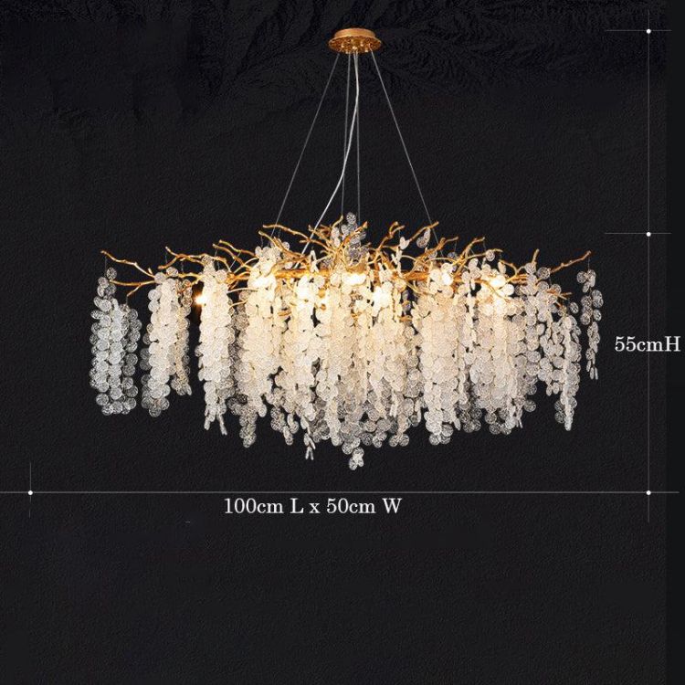Lorna Fortune Tree Pendant Light Fixtures Ceiling Hanging Chandeliers