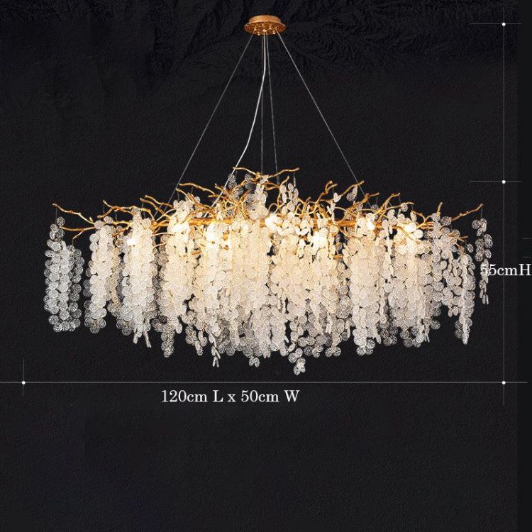 Lorna Fortune Tree Pendant Light Fixtures Ceiling Hanging Chandeliers