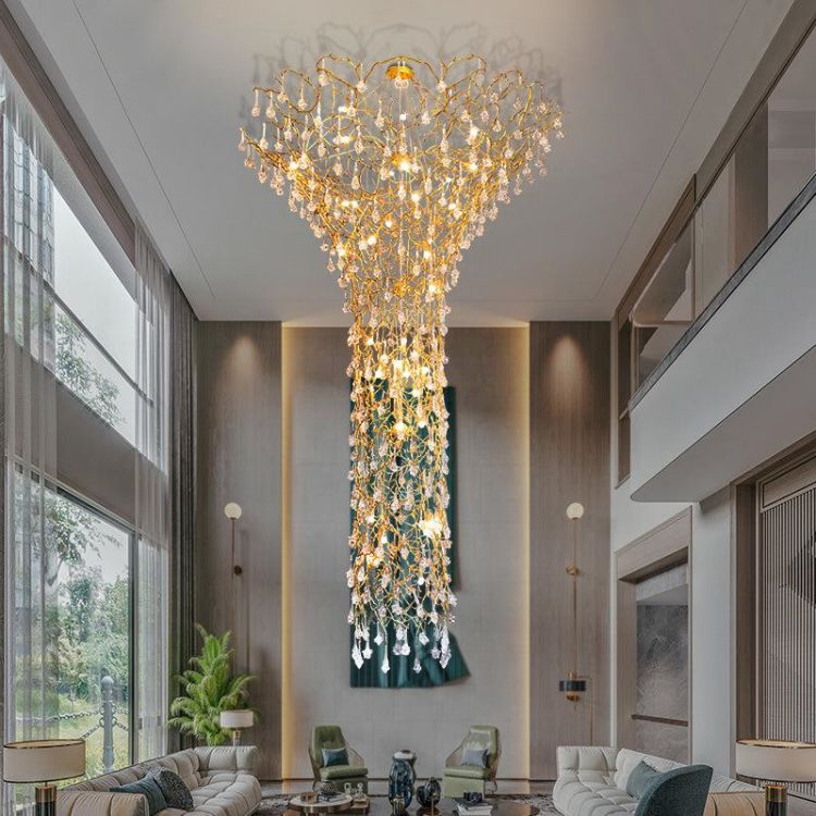 Lorna Large Branch Chandelier For High Ceiling