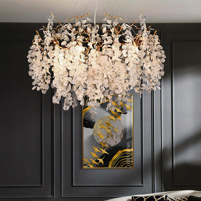 Lorna Modern Round Branch Chandelier