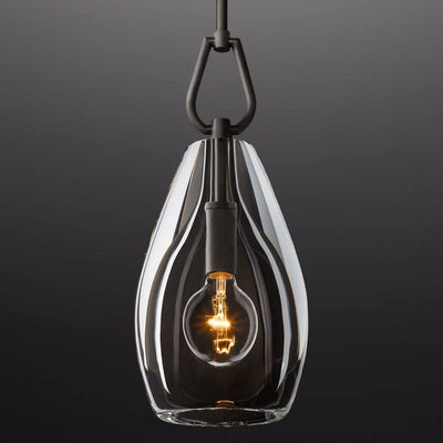 Nancy Oval Pendant 8''