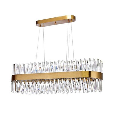 Monix Oval Crystal Chandelier