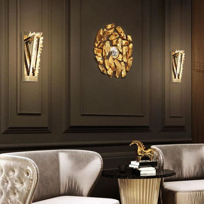 Primary Crystal Modern Sconce