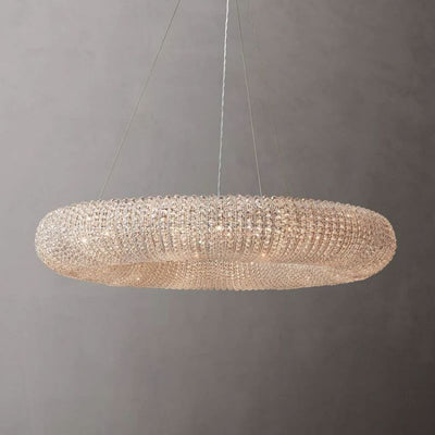 Lora Crystal Round Chandelier 32"