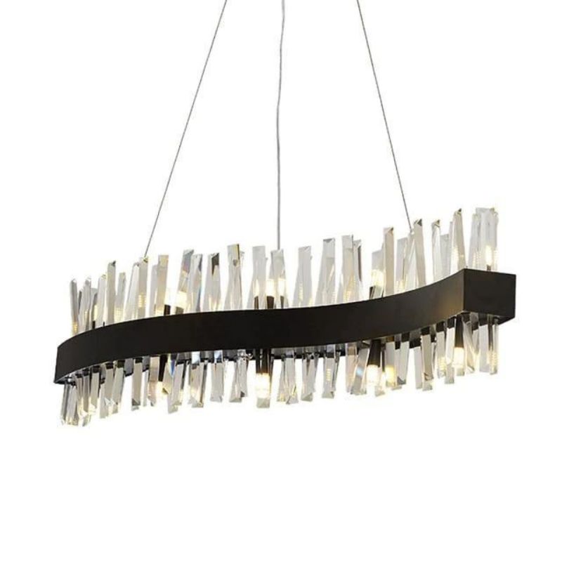 Monix Wave Crystal Chandelier